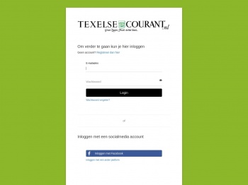 Login | TexelseCourant - De Texelse Courant