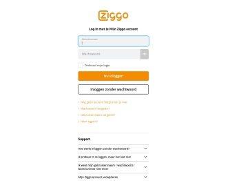 Inloggen - Ziggo - Mijn Ziggo