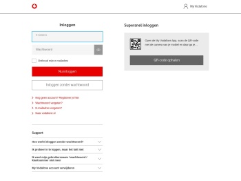 Inloggen - Vodafone