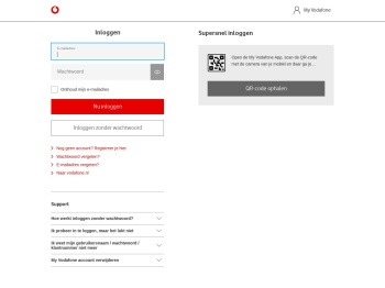 Inloggen - Vodafone