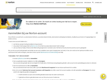 Uw Norton-account openen - Norton Support