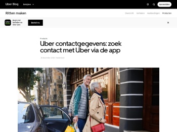 Contact met Uber klantenservice in Nederland | Uber Blog